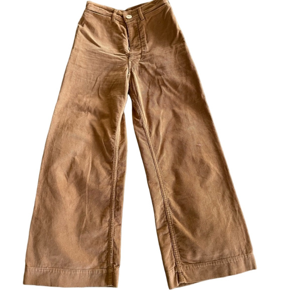 Jesse Kamm Camel Corduroy Sailor Pant (archived) - Size 4 - Picture 8 of 8